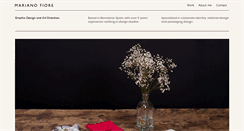 Desktop Screenshot of marianofiore.com